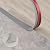 Trimold Carpet to Tile Floor Transition Strip, Grey Self-Adhesive Threshold Edging Trim (Length 3m, Cover Thickness Within 5mm)