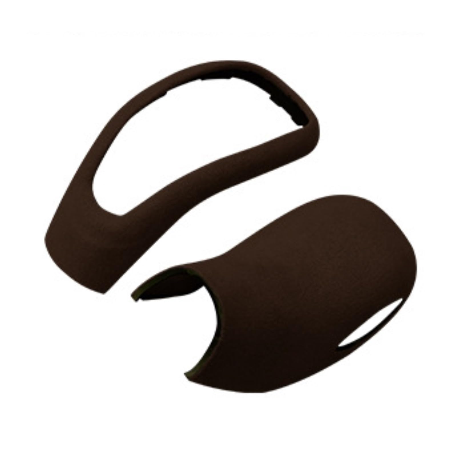 QBKGMEWCA Custom Shift Knob Covers Trim Compatible for Cadillac CT5/XT5/XT6 CT6/XT4 Suede(Type6)