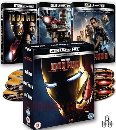 Iron Man: 3-Movie Collection [4K Ultra HD]