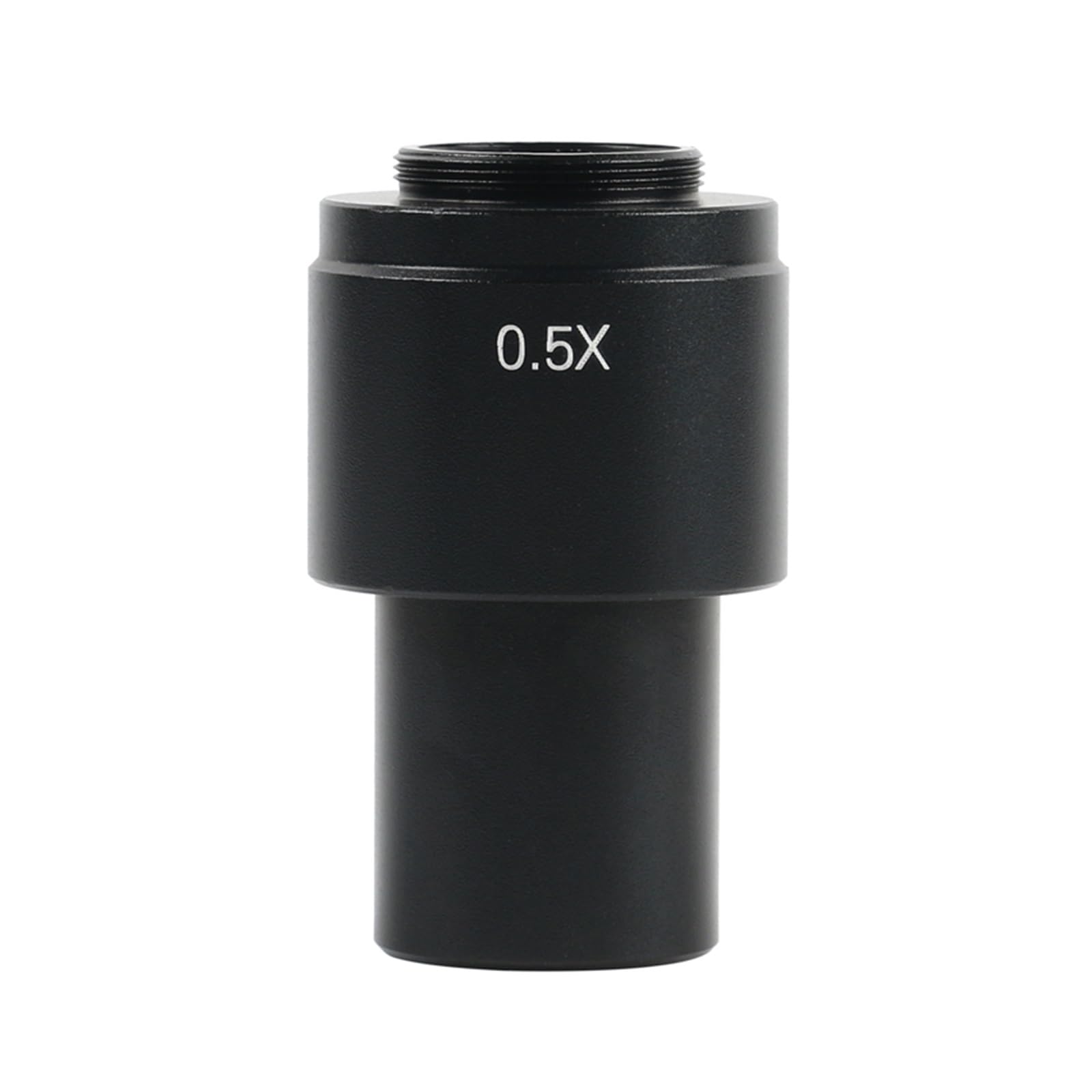 Lente de microscopio, 0.35X 0.5X 1X Industry Mono Lens Zoom C-mount Adapter Lens for 10A 0.7X ~ 4.5X Industry Microscope Lens Cámara Lente ocular(0.5X)