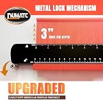 10-Inch & 5-Inch Contour Gauge with Metal Lock | Precision Profile Tool for Woodworking, Tiles, Flooring | Ideal Christmas & DIY Gift for Men, Dad, Craftsmen