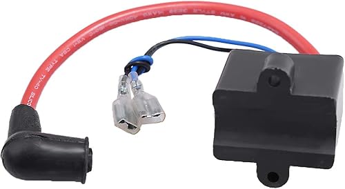 Miniatura 2 de Anxingo Kit de bobina de encendido CDI para bicicleta motorizada con motor de 2 tiempos de 49-80 cc, incluyendo bobina Magneto + bujía