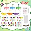 Cinrobiye 30 Set Spring Crafts Kits Make You Own Umbrella Paper Ornament DIY Arts and Crafts for Spring Summer April Showers Bring May Flowers Activity School Party Decoration Supplies (Umbrella) #1