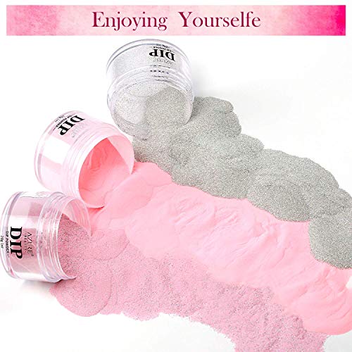 AZUREBEAUTY Dip Powder Eggplant Purple Color(1oz) for French Nail Manicure Nail Art, Non-Tocix & Odor-Free, Without UV LED Lamp Cured, Long Lasting, Cruelty-Free - Thumbnail 2