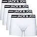 Produktbild Jack & Jones Trunks ' 4er Pack ' Sense Boxershorts Boxer Short Unterhose S M L XL XXL NEU, Wäschegröße:S;Farbe:Weiß