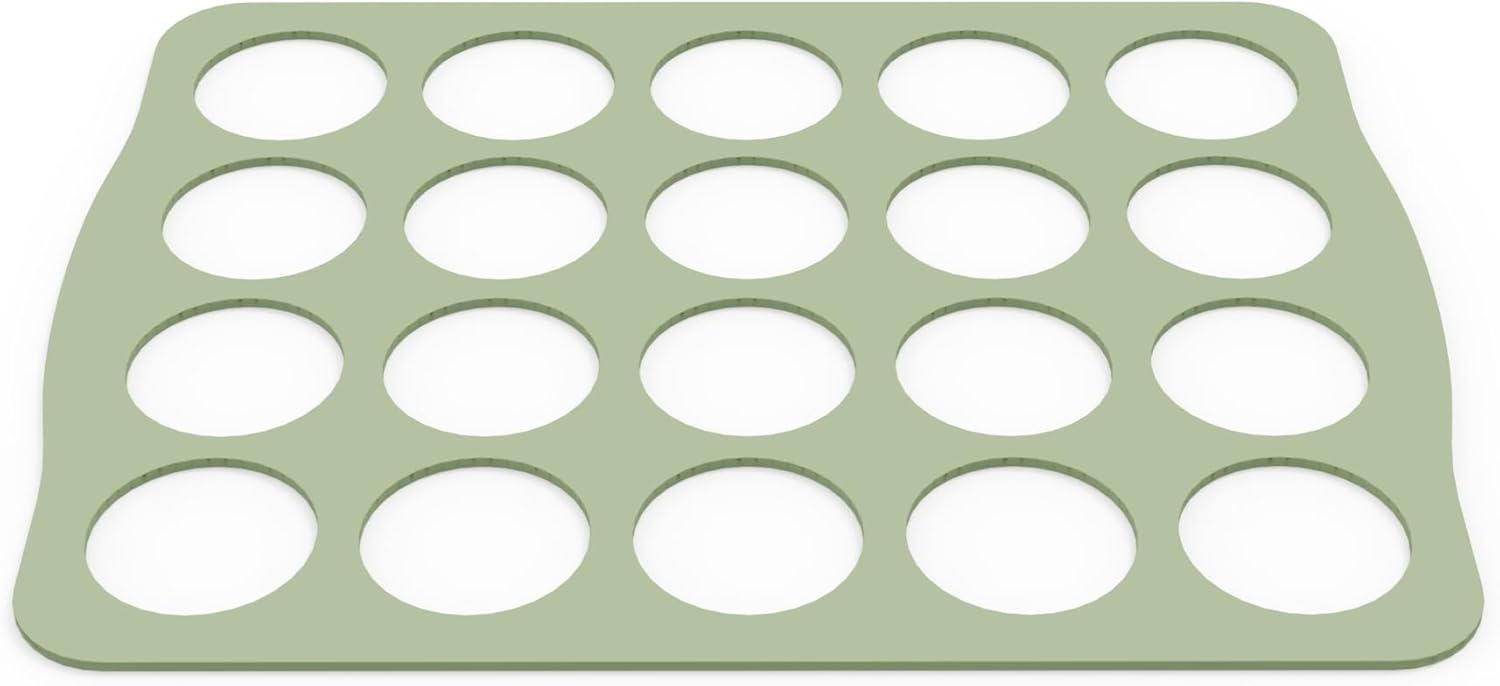 Cookie Cutter Square Round Tile Shorty Cat Tongue Cookie Cookie Cookie Mold Embossed Silicone Mill (Round (4 * 5))