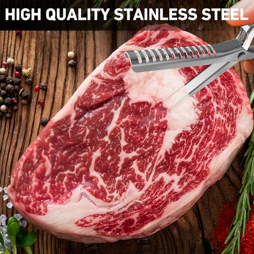 Kit de herramienta para retirar membrana de costillas de acero inoxidable (2 piezas) miniatura 7
