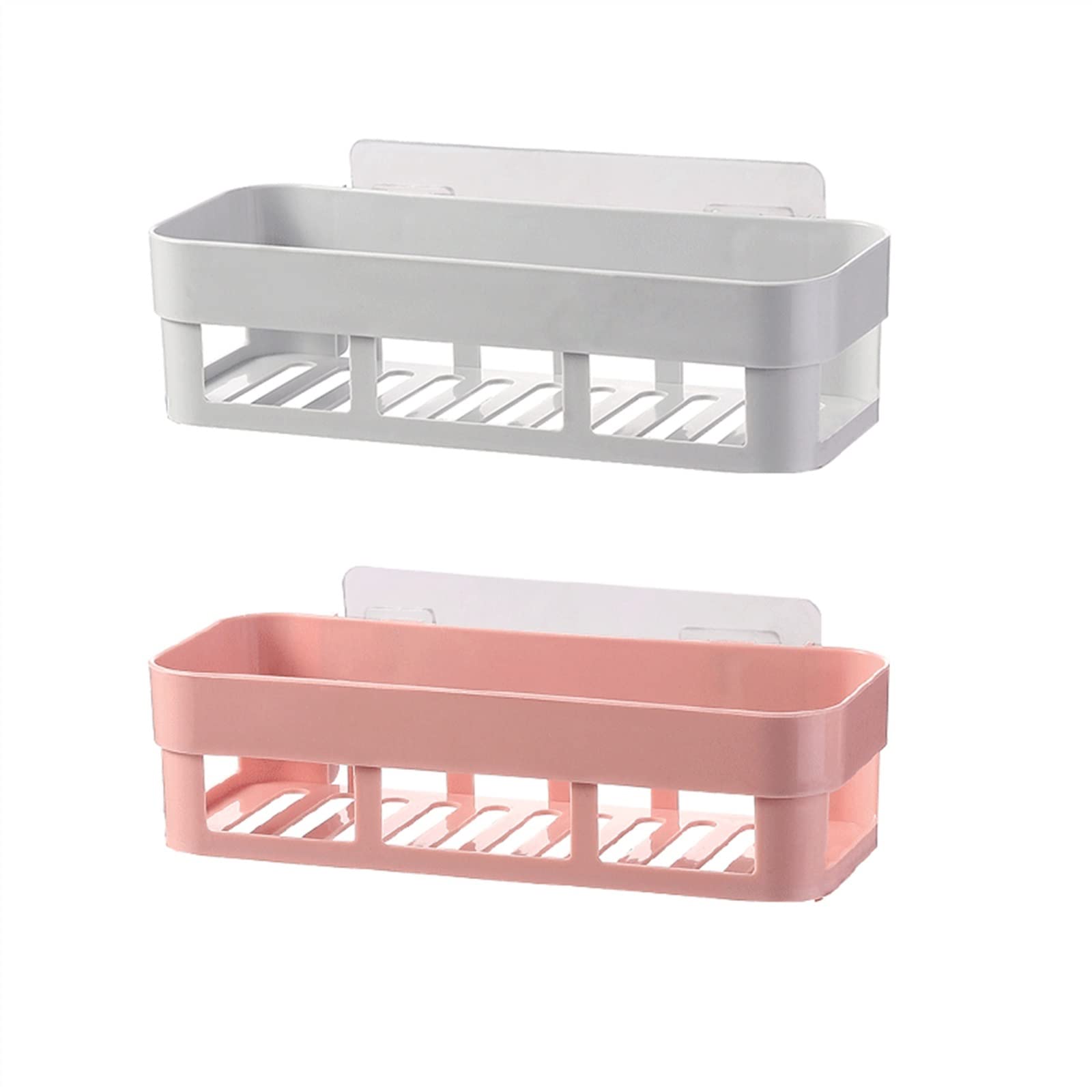 Estanterías para ducha y baño de 2 estantes ideales para organizar geles en pisos compartidos