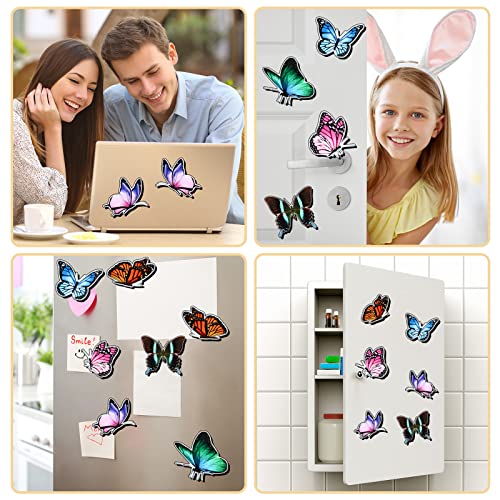 Yinder 12 imanes decorativos mariposa pack 12 piezas miniatura 5