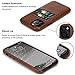 TENDLIN Compatible with iPhone 11 Pro Case Wallet Design Premium Leather Case with 2 Card Holder Slots (Brown)