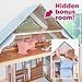 KidKraft Charlotte Classic Wooden Dollhouse with 15 Accessories, for 12