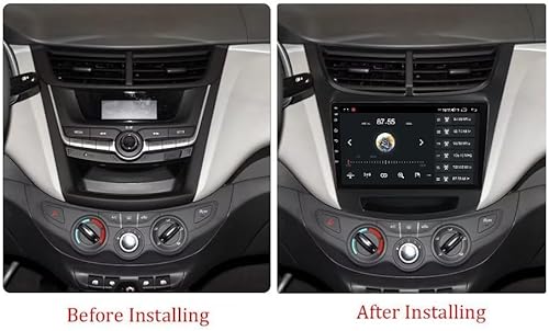 Miniatura 2 de Radio de coche Android 12 con pantalla táctil de 9 pulgadas, 2+32 GB, para Chevrolet Sail 2015-2020, kit de tablero estéreo integrado Car-Play