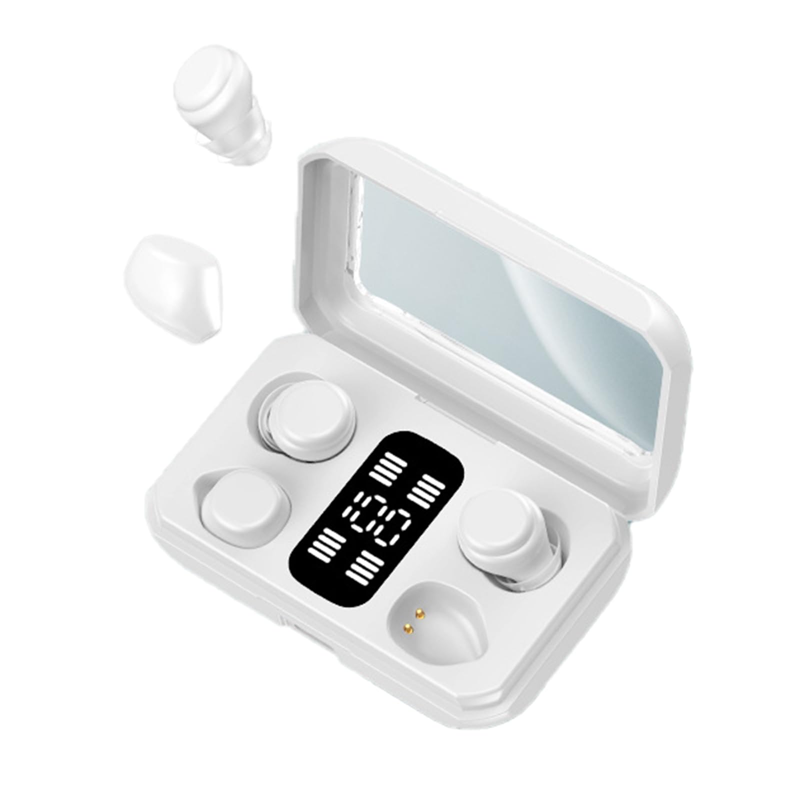 Sleep Headphones Sleep Earbuds Dual Bluetooth Headsets Bluetooth 5 4 Type-C Fast Charging Sleep Earphones with Two Pairs