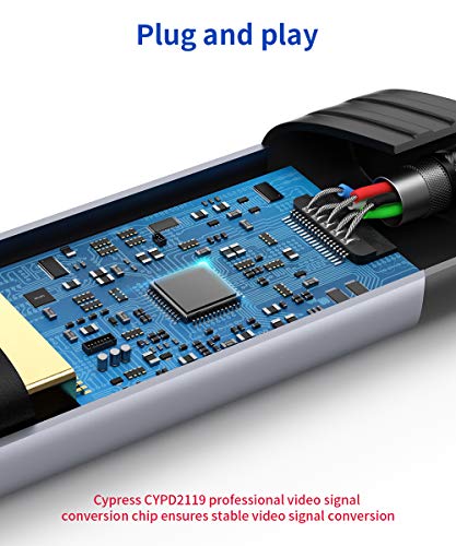 Adattatore USB tipo C a Mini DisplayPort 4K@60Hz