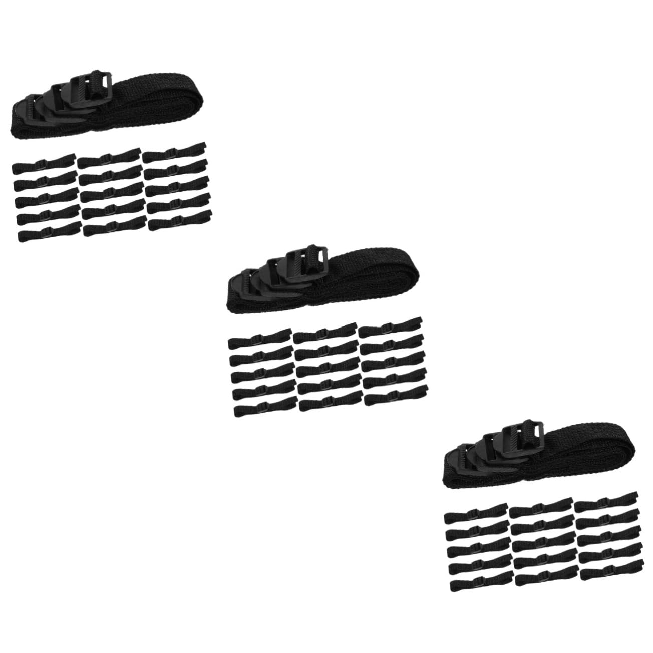 BESPORTBLE 3sets Patio Aerator Shoes Soil Yard Aerator Tool Convenient Straps for Shoes 16pcs*3