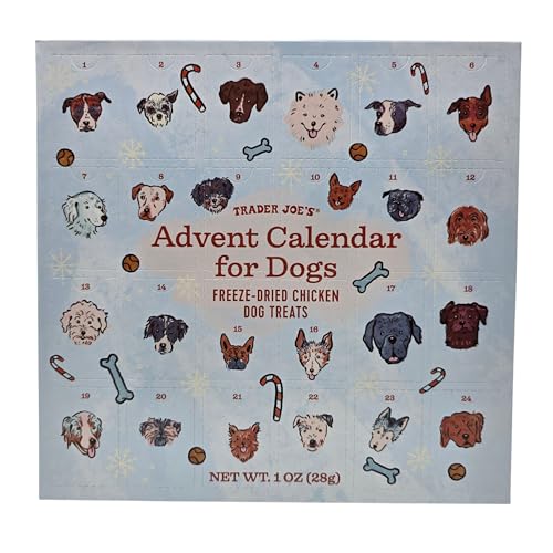Trader Joe's Advent Calendar for Dogs - Salmon and Sweet Potato Dog Treats
