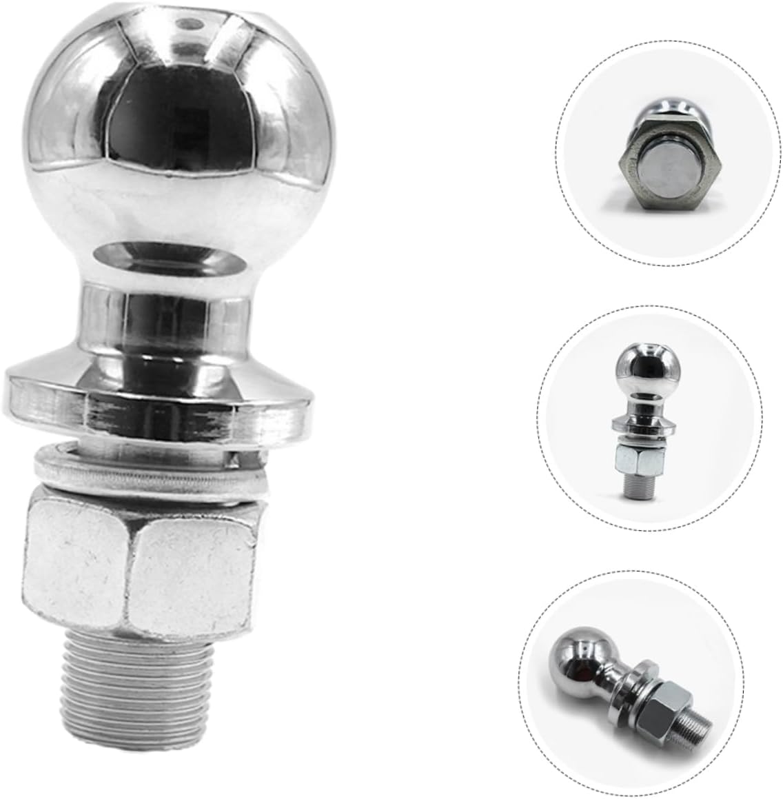 2pcs Trailer Tow Replacement for Secure Towing Hitch High Strength Construction for Trailers and Rvs