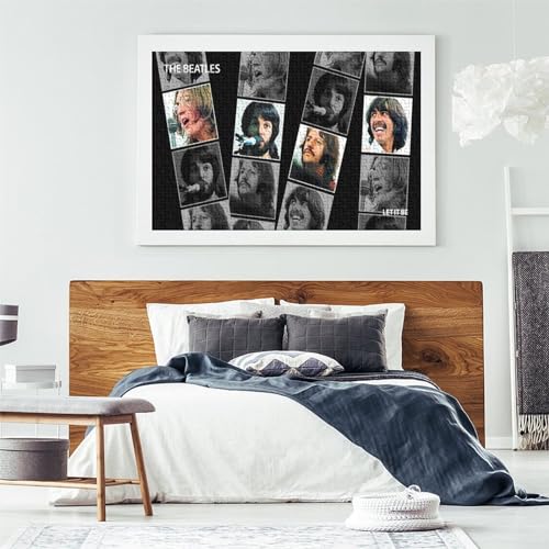 Puzzles 500 pièces pour Adultes Les Beatles Puzzles pour Adultes Puzzles en Bois Puzzles pour Adultes Cadeaux (52x38cm) - Les Beatles, Paul McCartney, John Lennon, RIngo Starr, George Harrison Puzzles 500 pièces pour Adultes Les Beatles Puzzles pour Adultes Puzzles en Bois Puzzles pour Adultes Cadeaux (52x38cm) – Image 8