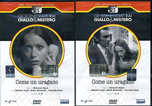  MazzoccStore – 2 DVD – Come un uragano - Sceneggiati rai - Opera completa in 5 puntate