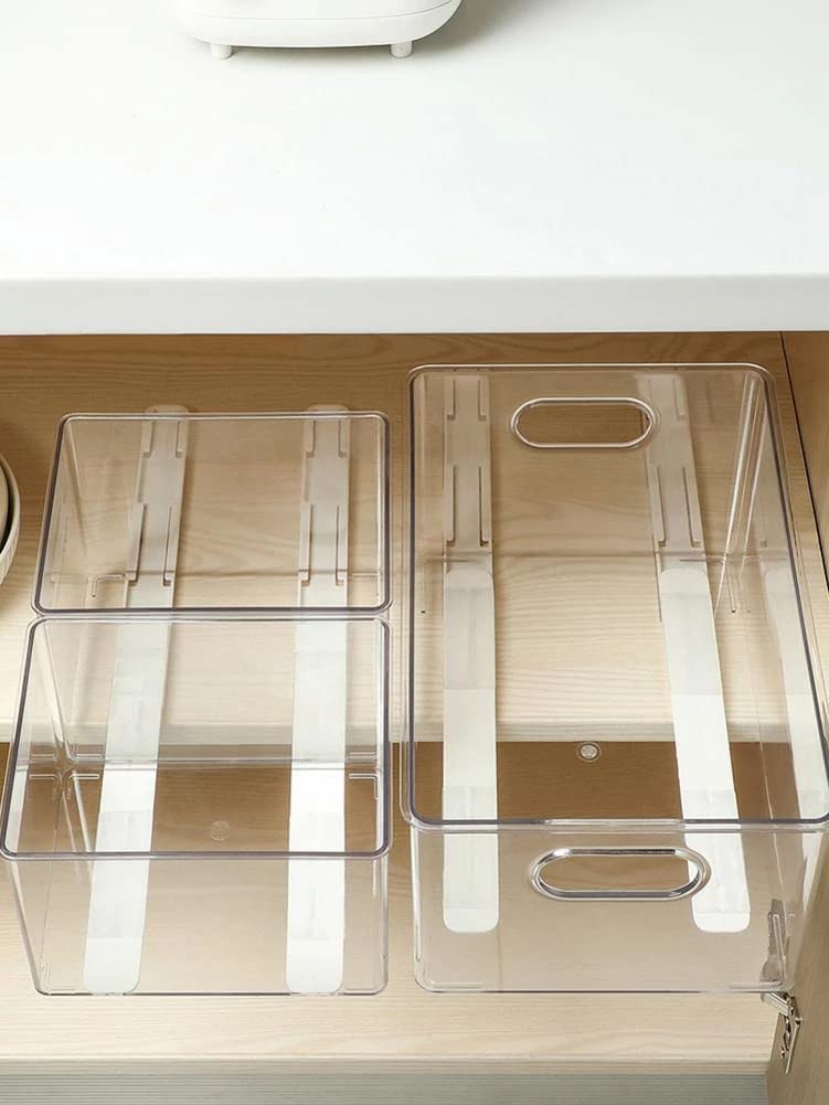 FING Pull Out Rail Track Slides Drawer Rails Pullout Track Pull Rail DIY Plastic Slide