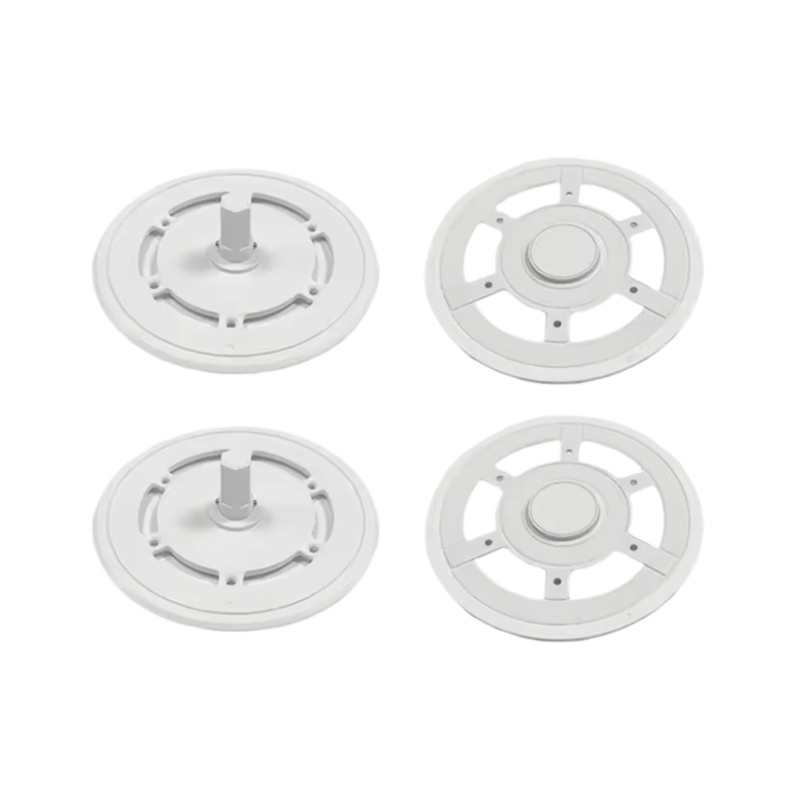 Mopptücher Halterung Wischmodul, Kompatibel For Ecovacs, X2/X2e/X2 Pro Roboterstaubsauger Ersatzteilzubehör(4PCS)