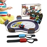 Wireless Motion-Sensing Racing Game - Two-Player Interactive Track Board