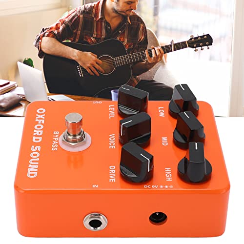 Shanrya Pédale d’amplificateur, facile à utiliser, plus de polyvalence, pédales British Rock de niveau Knob Metal Drive… - Les Beatles, Paul McCartney, John Lennon, RIngo Starr, George Harrison Shanrya Pédale d'amplificateur, facile à utiliser, plus de polyvalence, pédales British Rock de niveau Knob Metal Drive… – Image 6