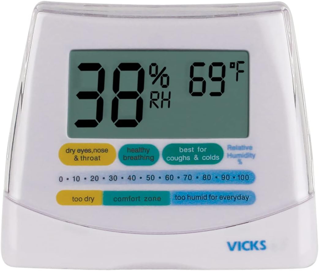 Vicks Humidity Monitor White