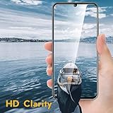 KJYFOANI Mobile Phone Case for Doogee Note 59 with 1 Tempered Glass Screen Protector, Transparent Soft Silicone TPU Case Shockproof Scratch-Resistant Case for Doogee Note 59 (6.75 Inches) - Pear - Image 8