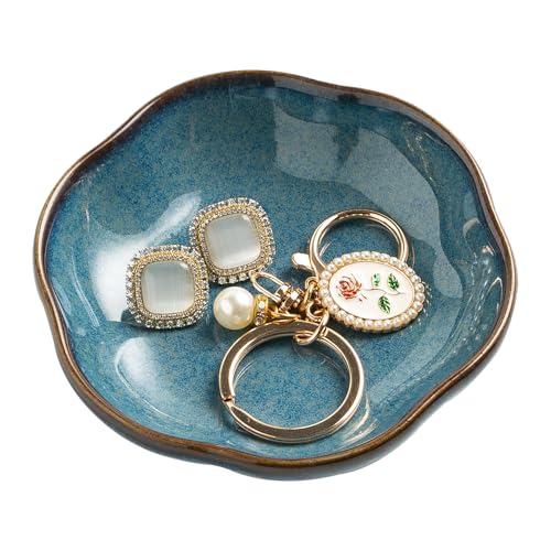  Ceramic Ring Dish, 4.3 in  - image 1