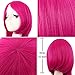 MapofBeauty 40 Inch/100 cm Anime Costume Long Straight Cosplay Party Synthetic Wig (Hot Pink)