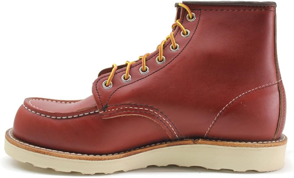 Red Wing Herren 6 Inch Classic Moc Toe Leder Oro Russet Stiefel 41 