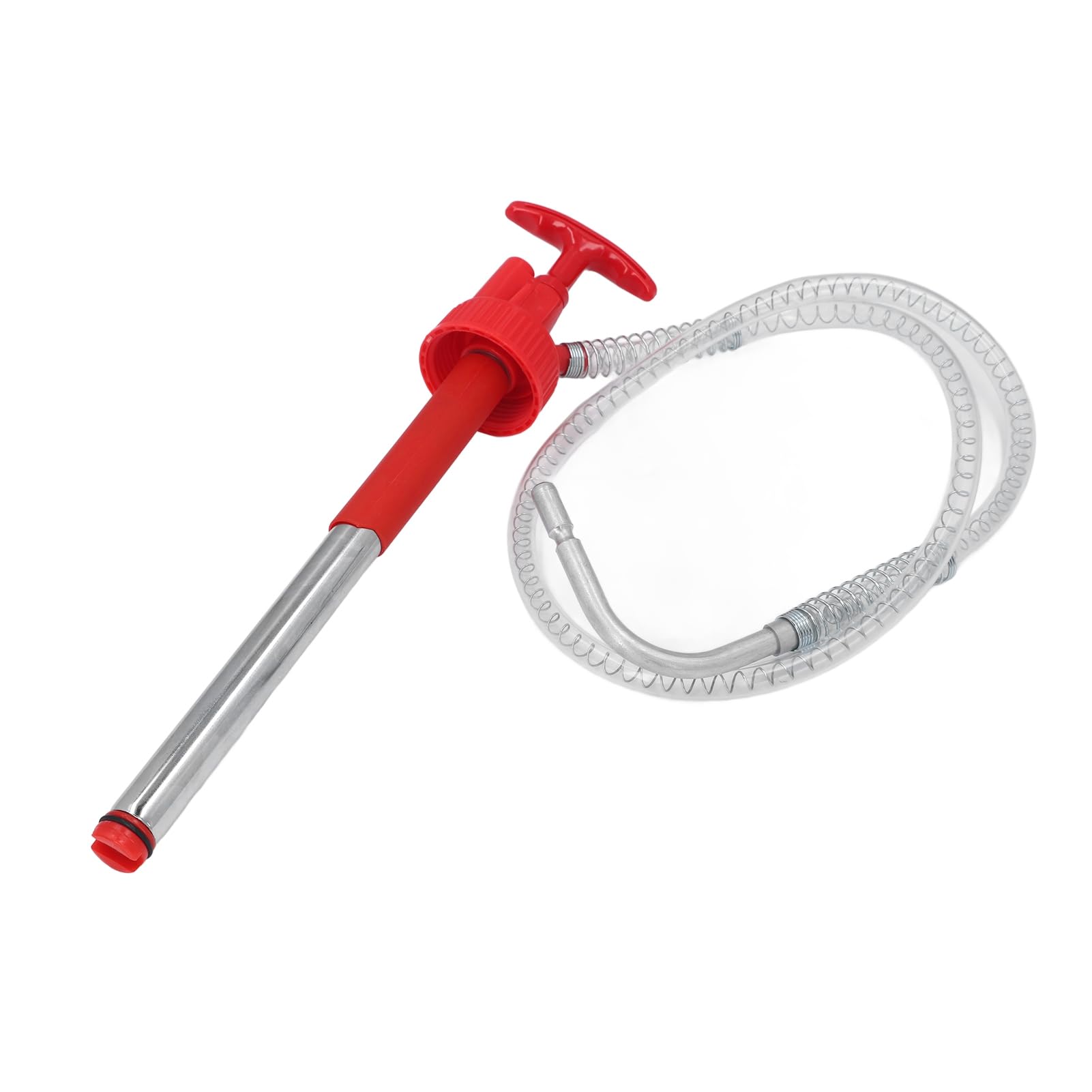 Dioche Pompa da 25 Litri Pompa Manuale per Fusti di Olio Portatile e a Tenuta Stagna, Adatta per Fusti di Olio da 20 Litri, Ideale per il Trasferimento di Motore e per Ingranaggi, Include un Tubo da