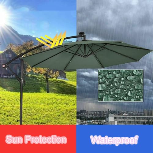 Toldo de repuesto impermeable para sombrilla de patio y balcón 6