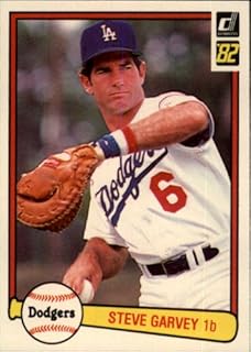 1982 Donruss Baseball Card #84 Steve Garvey