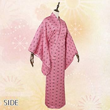 Amazon.co.jp: [富士達] 麻の葉 着物 禰豆子 コスプレ 鬼滅の刃