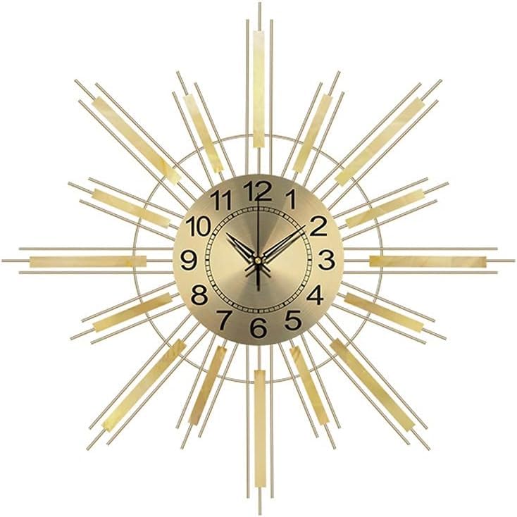 Horloge murale décorative moderne pour salon et chambre chaleureuse