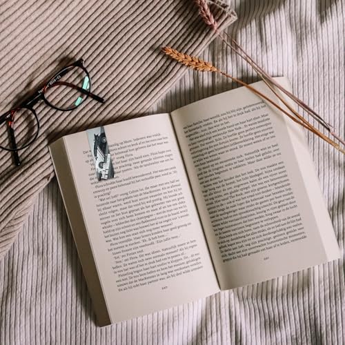 Image of Dia & Tia - Elegant & Durable Themed Magnetic Bookmarks Set � Nature, Fantasy, Inspirational Quotes, and More Best Gift for Book Lovers, Students (Sports Cars, Long)