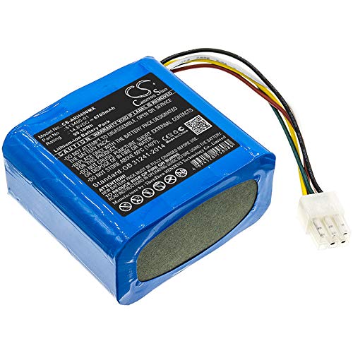 TECHTEK Battery 6700mAh compatible with [Arjo Huntleigh] Air pump, for [ARJO] Flowtron ACS800 replaces 513400-01