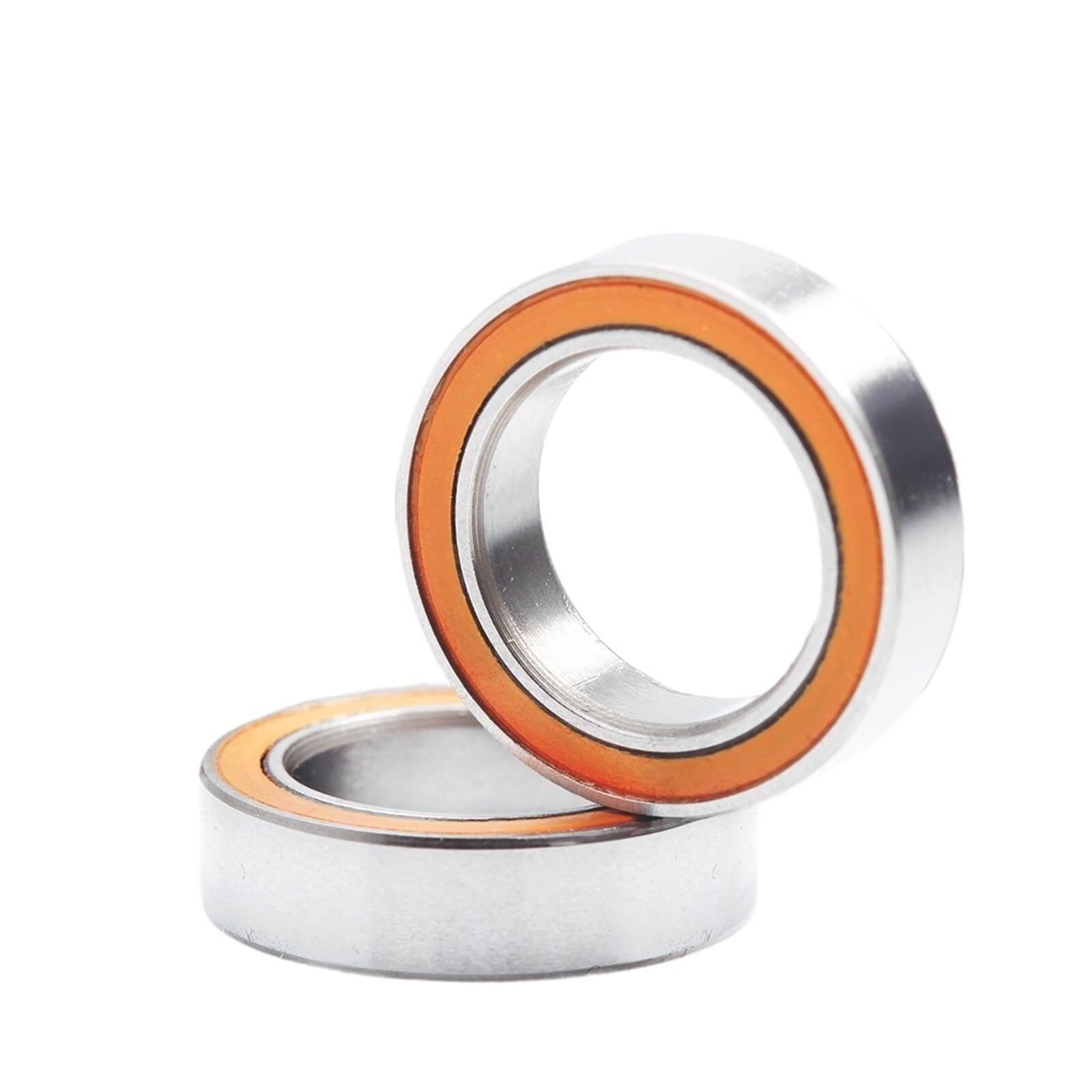 Industrial Shaft Bearings, 6700RS Bearing ABEC-3 (10PCS) 10x15x4 Mm Thin Section 6700-2RS Ball Bearings 61700 RS 6700 2RS with Orange Sealed A-1510DD