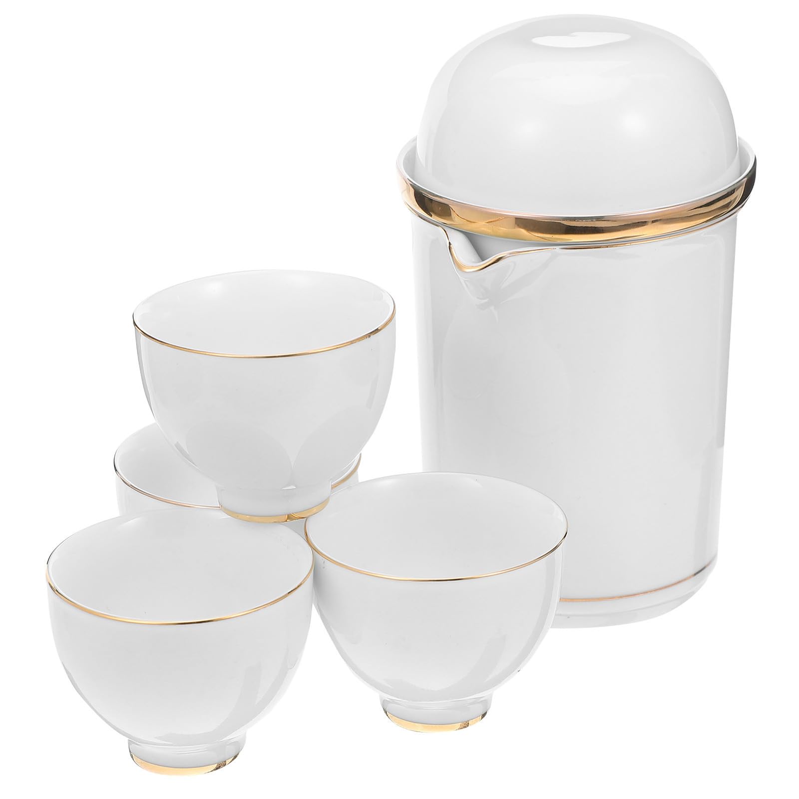 Juego de Té de Viaje Portátil de Cerámica Tetera