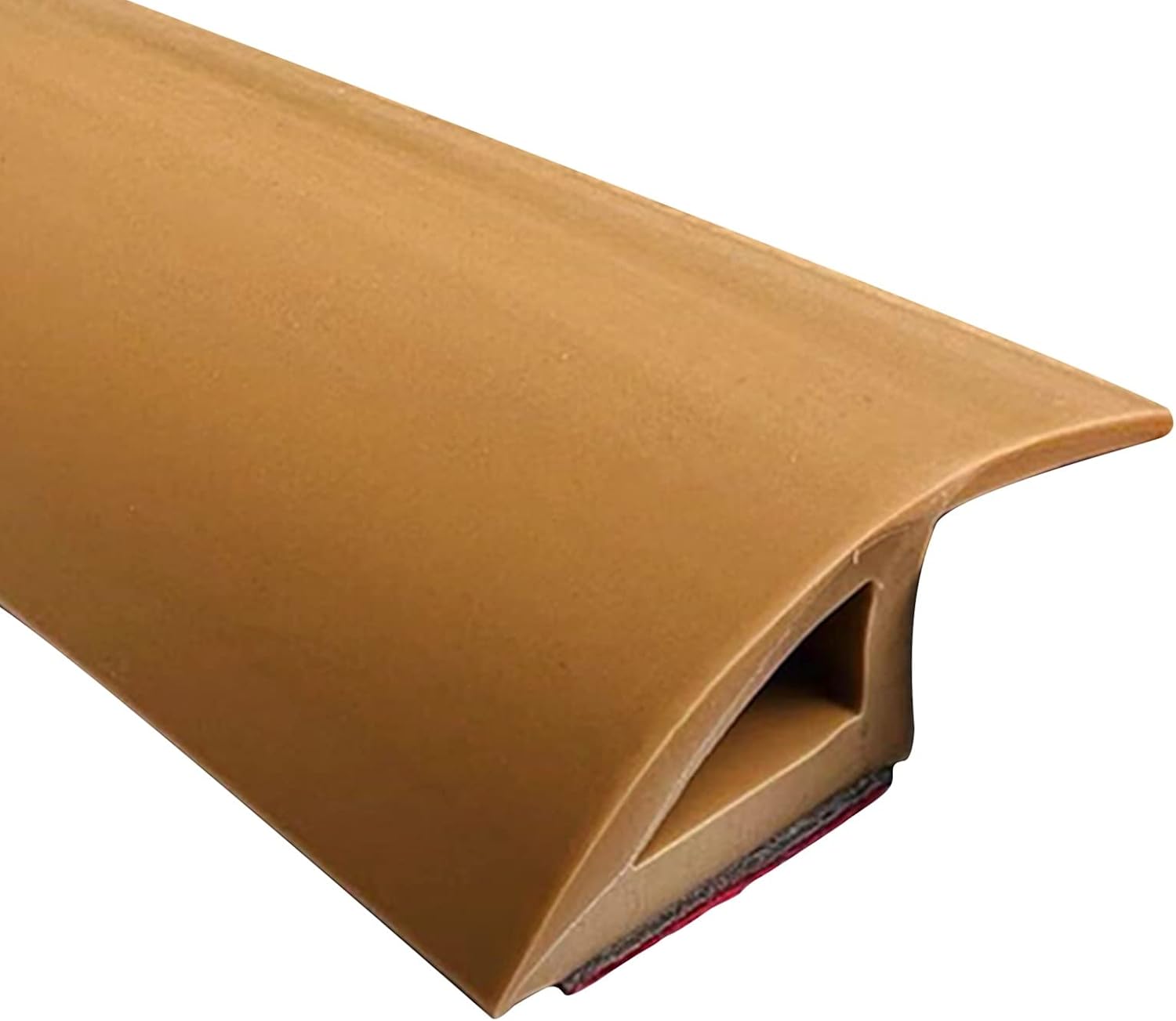 Floor to Wood Transition Threshold Strips, Self Adhesive Door Edge Cover, Carpet Edge Trimming Decoration for Uneven Floors/Vinyl Planks (Gold)