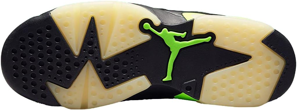 Air Jordan 6 Retro in Black & Electric Green by Nike