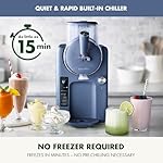 GreenPan Frost Ice Cream Maker & Slushie Machine, Soft Serve, Sorbet, Margaritas, Milkshakes, Frozen Yogurt, No Pre-Freezing, Ready in 15 Mins, 6 Modes, 7 Textures, Self-Cleaning, Family Size, Blue - Image 2