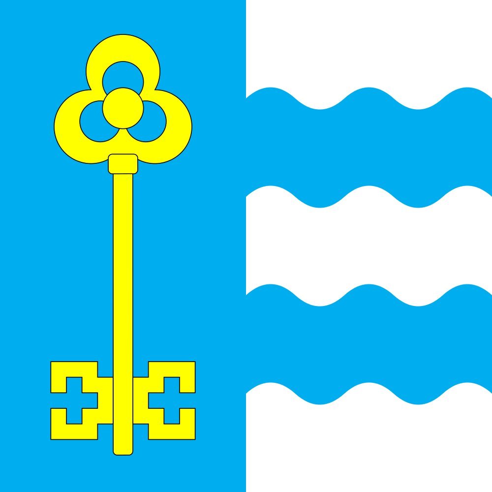 Drapeau Chop Zakarpattia Ukraine grand pavillon extérieur historique
