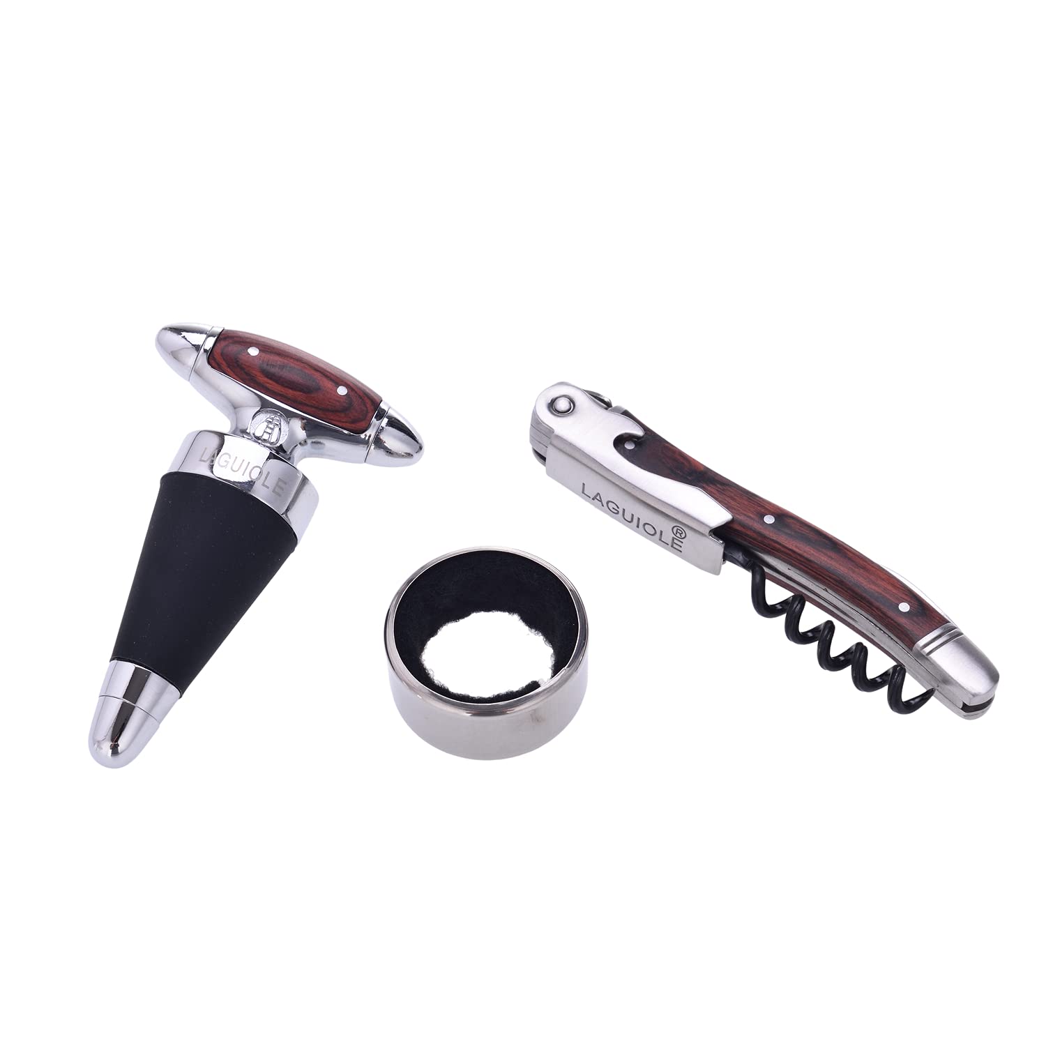 Laguiole Coffret Sommelier de 3 accessoires indispensables pour le vin