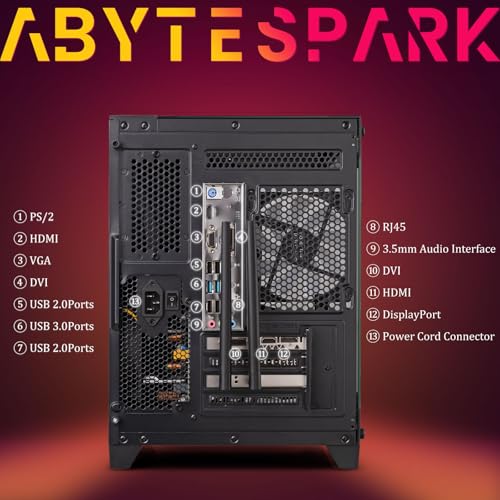 Image of Prebuilt Gaming PC Desktop,Intel Core i7 Business Office Tower Computers PC | RTX3050 8G Graphics Card, 16GB RAM and 512GB SSD, WiFi, Win11 Home, Suitable for Study,transaction,Entertainment,Gaming, etc.