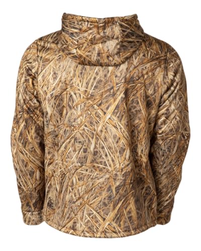 Avery Originals Softshell Hooded Pullover – Coral-Fleece Lining, Articulated Hood, Kangaroo Pocket for Warmth and Versatility3