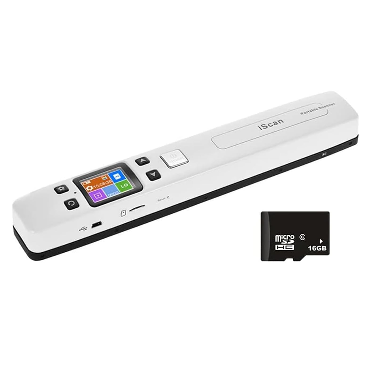 WiFi Portable Handheld Color Photo Scanner for A4 Documents,Business Card,Books, Receipt,Pictures up to 1050 DPI, Uploads Images to Computer Via WiFi/USB Cable, Needn't Driver-picture-12