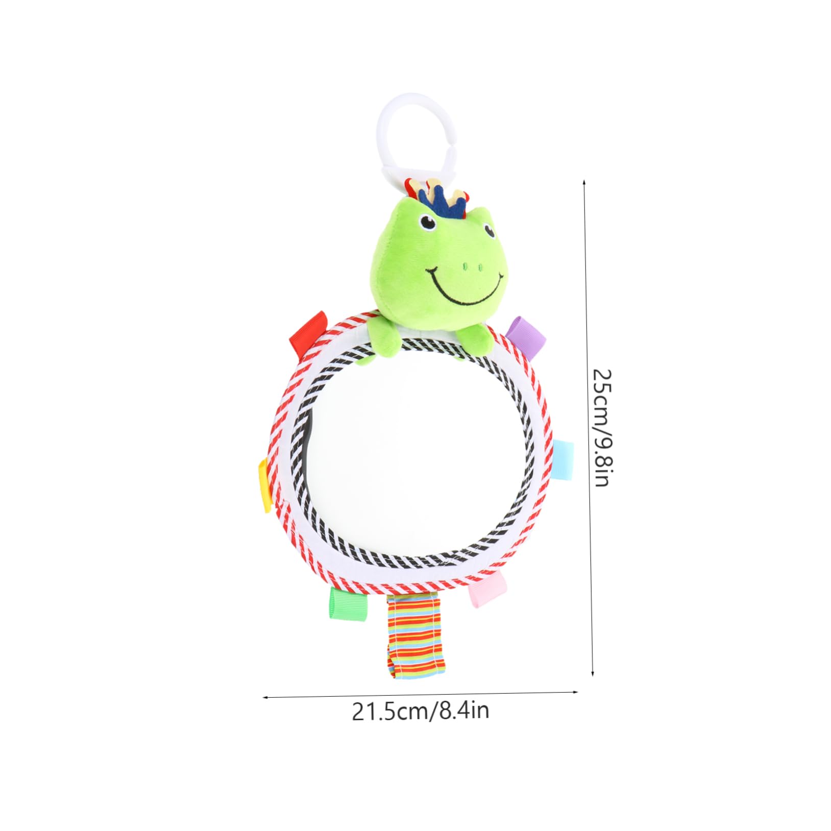 SUPVOX Hanging Baby Mirror Mirror Toys for Backseat Compact Lightweight Safe Comfortable for Boys and Girls